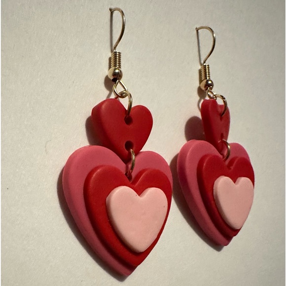 Valentines Day Earrings πβ€οΈπ - Picture 3 of 4